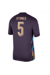 Engeland John Stones #5 Voetbaltruitje Uit tenue EK 2024 Korte Mouw